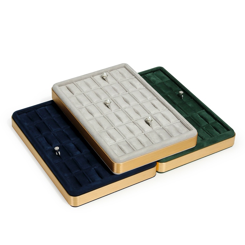 Velvet Jewelry Box - Bandeja Organizadora de Joias com Estrutura