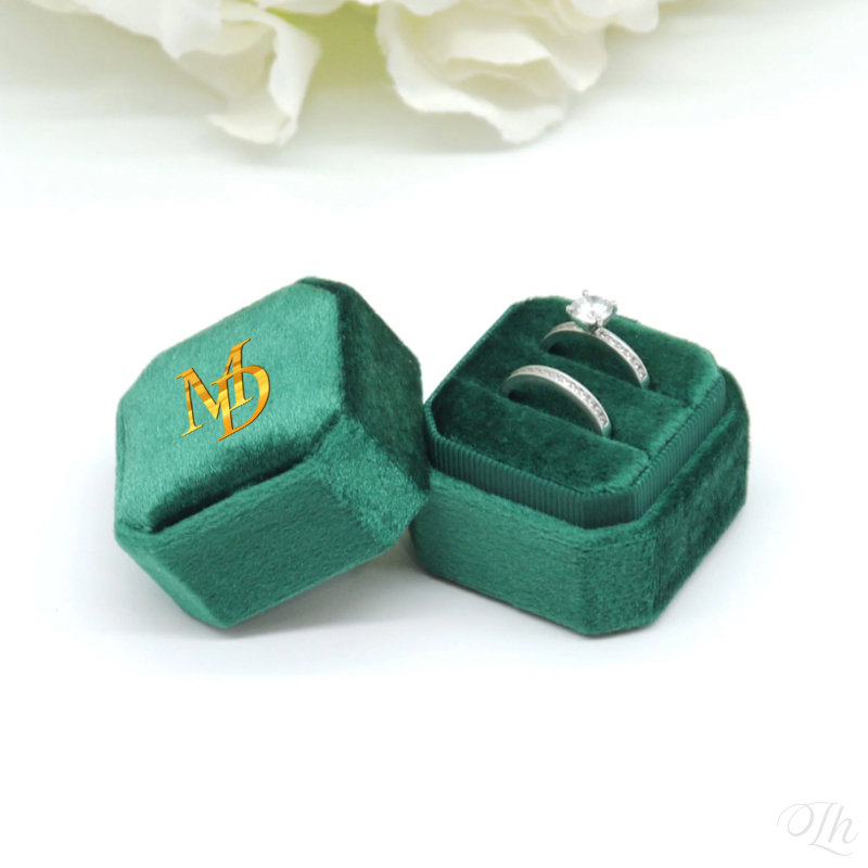 Caixa de anel de casamento per - Velvet Jewelry Box avaliação e preço
