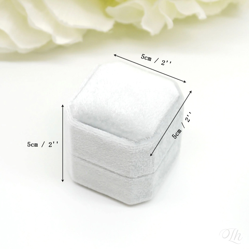 Caixa de anel de casamento per - Velvet Jewelry Box avaliação e preço