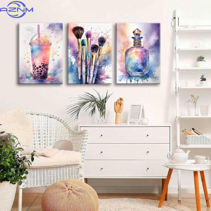 Conjunto de 3 Pôsteres de Lona - Luxury Lifestyle Picture avaliação e preço