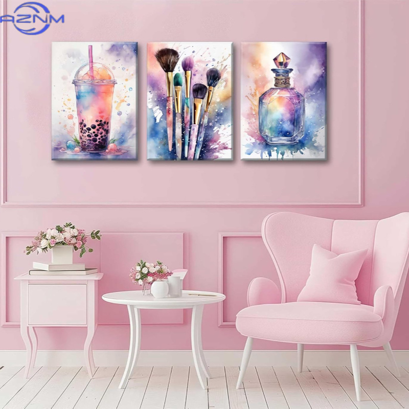 Conjunto de 3 Pôsteres de Lona - Luxury Lifestyle Picture avaliação e preço
