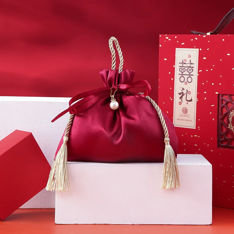 Embalagem de luxo Drawstring V - Velvet Jewelry Box avaliação e preço