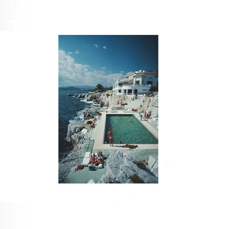 Retro Poolside Host Luxury Lif - Luxury Lifestyle Picture avaliação e preço